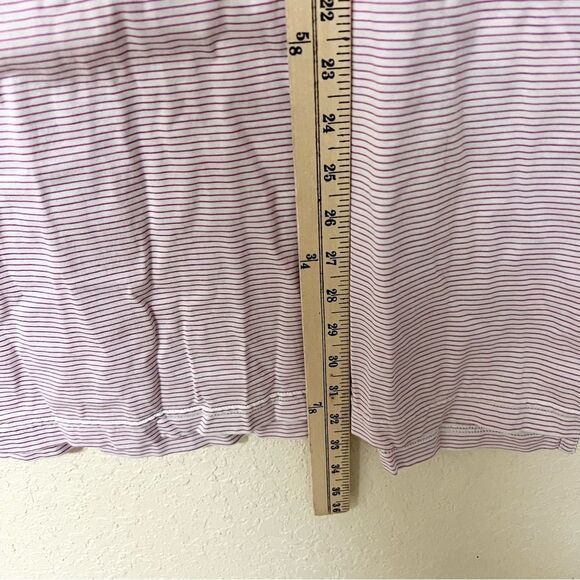 Peter Millar Mens Crown Ease Golf Polo Shirt Pink Stripe Size XL Cotton - Picture 2 of 6